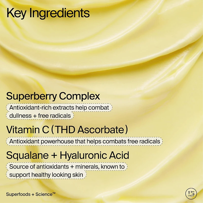 Superberry Hydrate + Glow Dream Night Cream Mask with Vitamin C