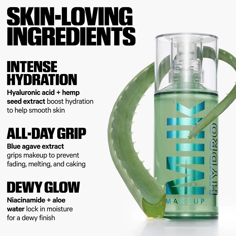Base de maquillage hydratante Hydro Grip avec acide hyaluronique et niacinamide