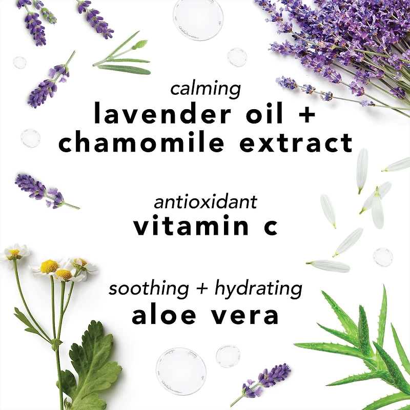 Vaporisateur visage à l’aloès, la camomille et lavande