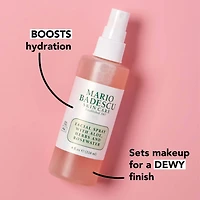 Vaporisateur pour le visage à l'aloès, aux plantes et l'eau de rose