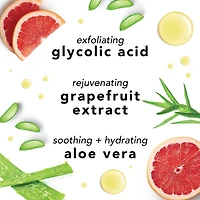 Lotion tonique à l'acide glycolique