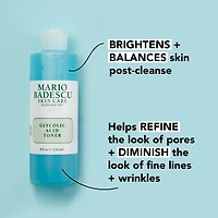 Lotion tonique à l'acide glycolique