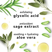 Nettoyant moussant glycolique