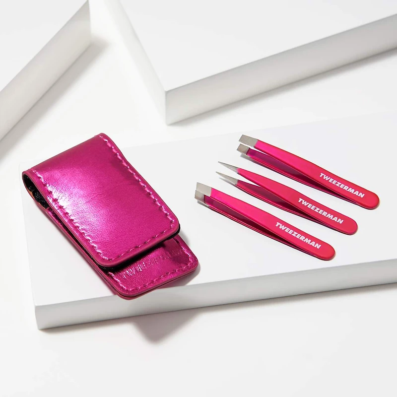 Ensemble micro/mini pince à épiler Pink Perfection