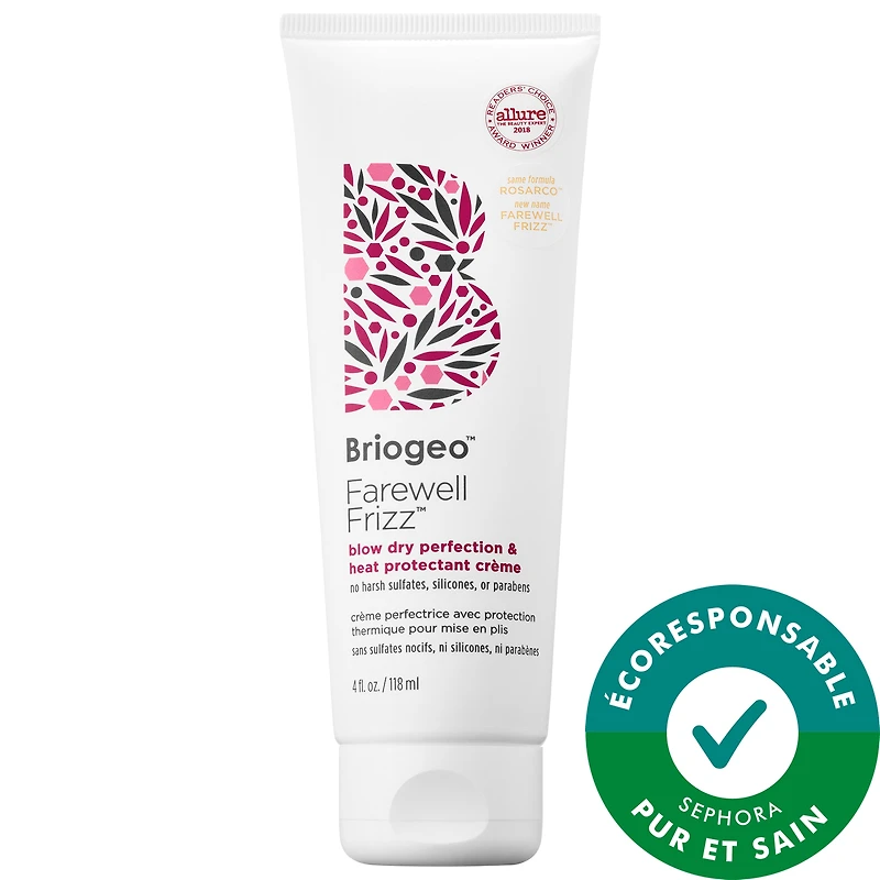 Crème perfectrice avec protection thermique pour mise en plis Farewell Frizz™
