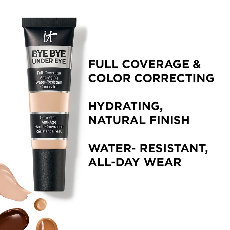 Bye Under Eye Anti-Aging Full Coverage Concealer with Hyaluronic Acid