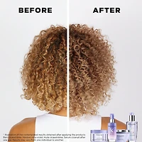 Soin sans rinçage de protection contre la chaleur Blond Absolu pour les cheveux frisottés