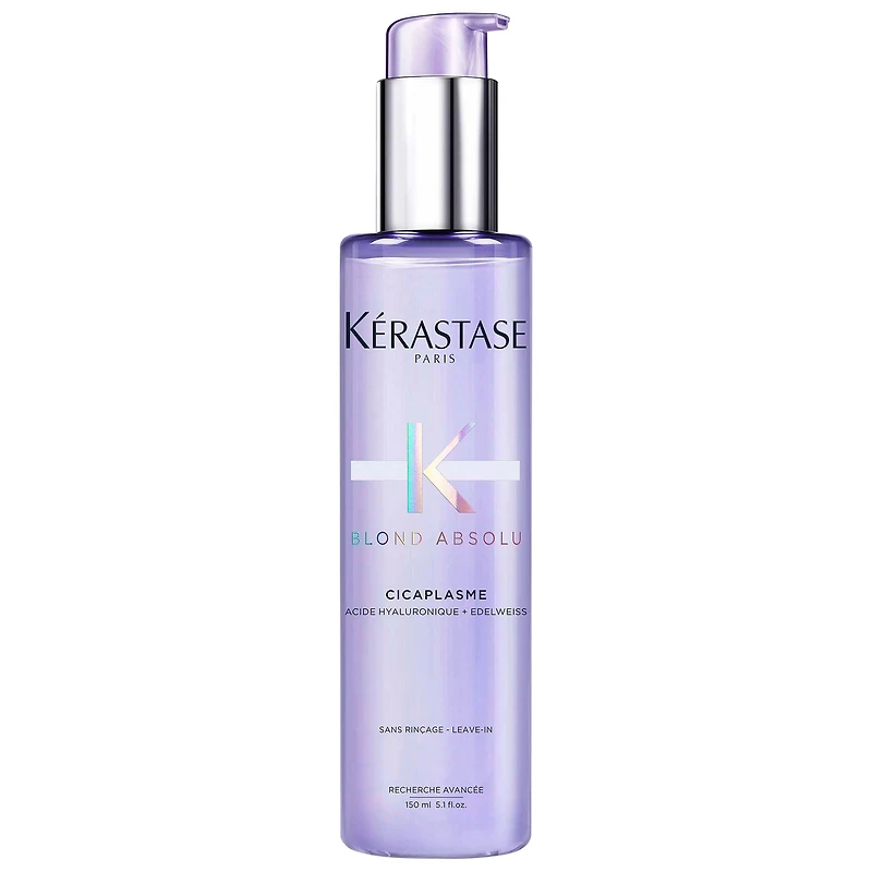 Soin sans rinçage de protection contre la chaleur Blond Absolu pour les cheveux frisottés