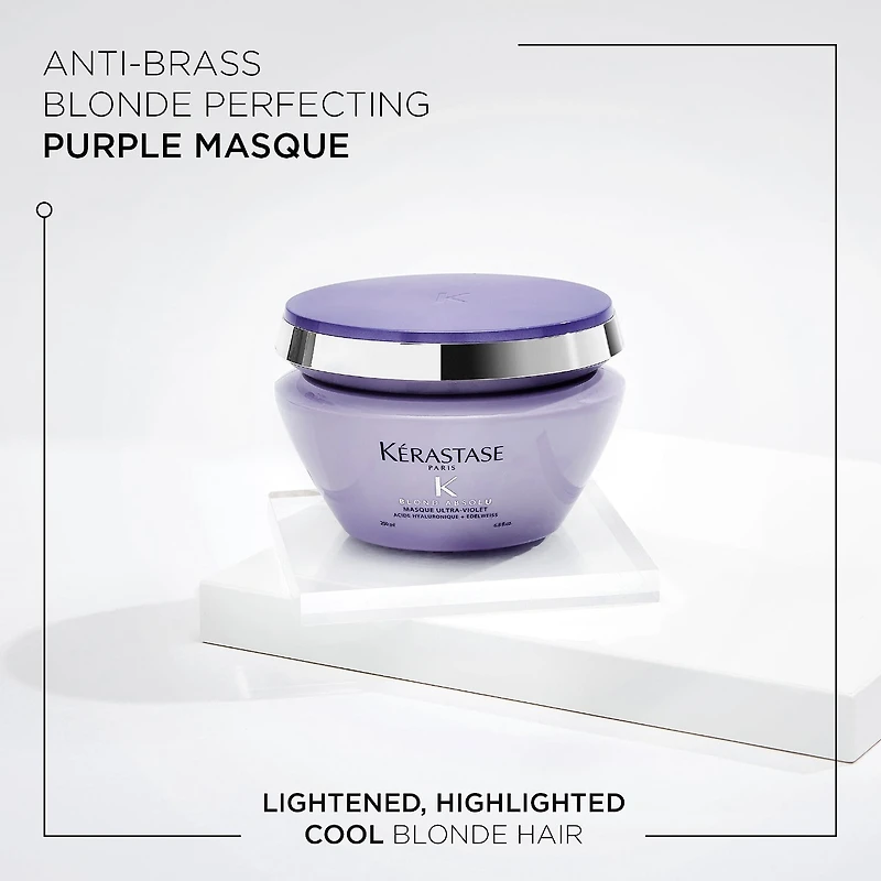 Masque capillaire violet anti-faux reflets Blond Absolu