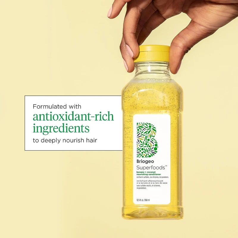 Superfoods Banana + Coconut Nourishing Shampoo