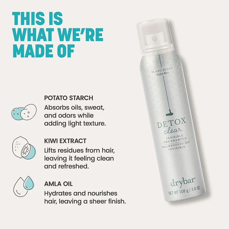 Detox Clear Invisible Dry Shampoo