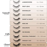 Sans effort – coupe Collection Natural Lash