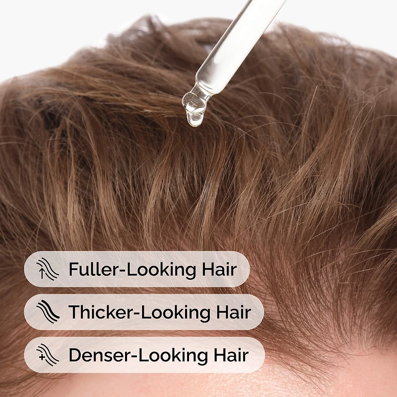 Multi-Peptide Serum for Hair Density for Thicker, Fuller Looking Hair