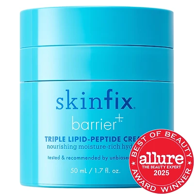 Skinfix Triple Lipid-Peptide Cream Refillable Barrier Moisturizer with Ceramides mL