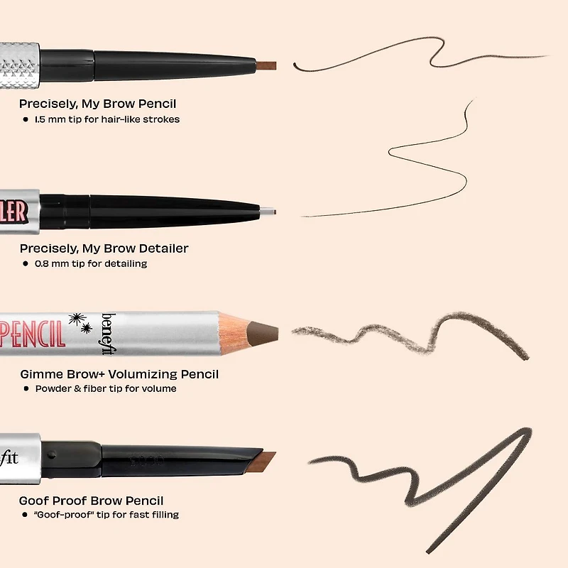 Crayon à sourcils hydrofuge définition Precisely, My Brow