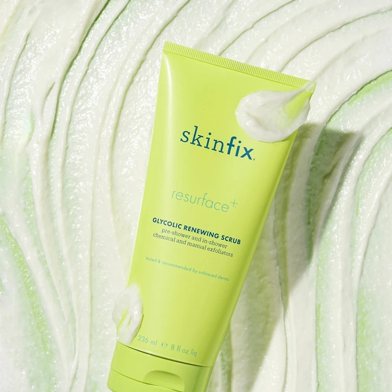 Resurface+ Glycolic and Lactic Acid Renewing Body Scrub