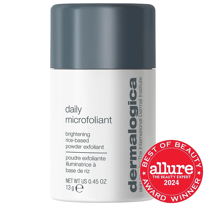 Daily Microfoliant — Salicylic Acid Powder Exfoliator for Pores, Spots & Uneven Skin Tone | Rice Enzyme + BHA Gentle Enough Use