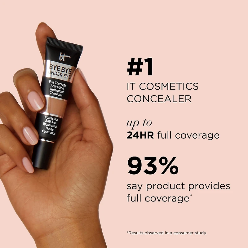 Bye Under Eye Anti-Aging Full Coverage Concealer with Hyaluronic Acid