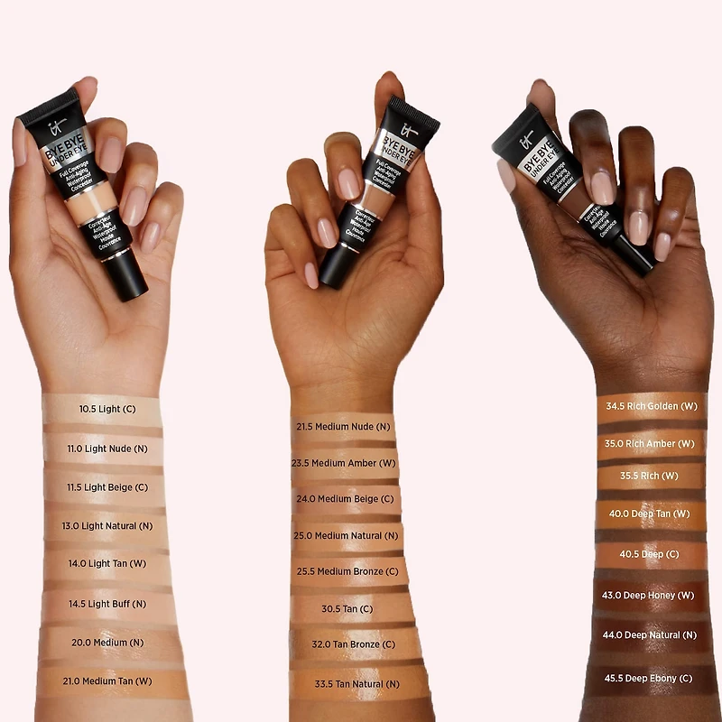 Bye Under Eye Anti-Aging Full Coverage Concealer with Hyaluronic Acid