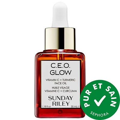 Sérum illuminateur C.E.O. Huile visage vitamine C + curcuma Glow