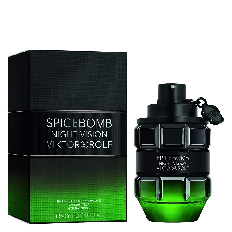 Eau de Cologne Spicebomb Night Vision avec agrumes et notes boisées