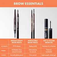 Retractable EyeBrow Pencil - Waterproof