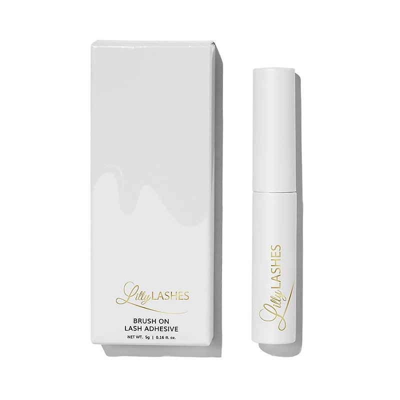 Lilly Lashes colle pour faux cils avec pinceau applicateur