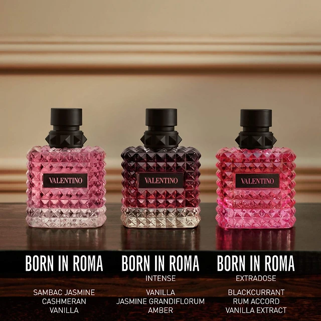 Donna Born Roma Eau de Parfum with Bourbon Vanilla & Jasmine