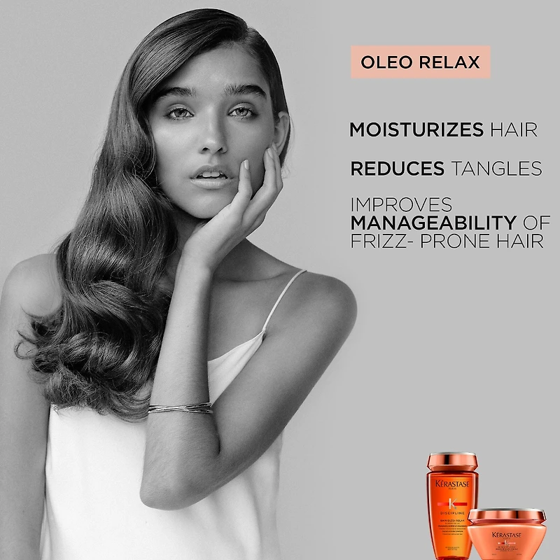 Masque capillaire antifrisottis Discipline Oleo-Relax