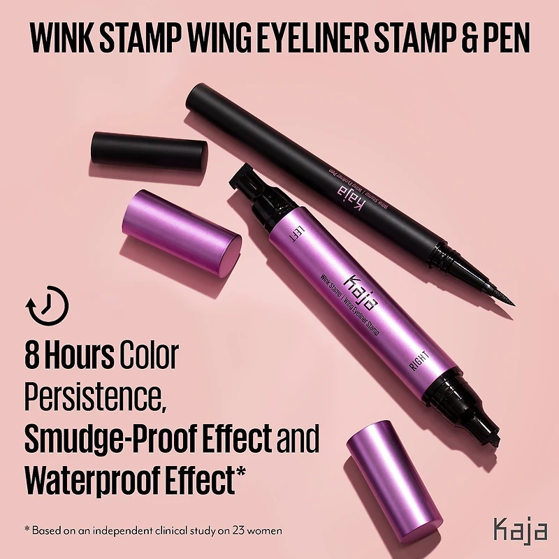 Tampon à bout ailé et crayon ligneur hydrofuges Wink Stamp Original
