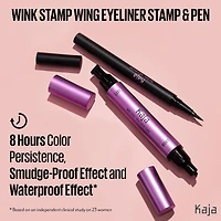 Tampon à bout ailé et crayon ligneur hydrofuges Wink Stamp Original