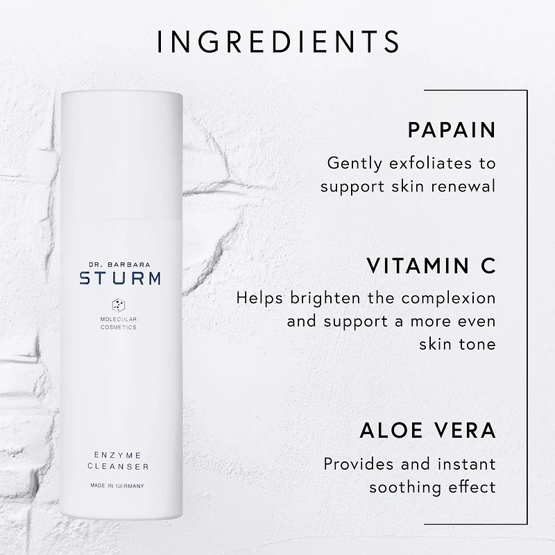 Enzyme Cleanser — Deep Cleansing & Exfoliating Face Cleanser for Oily, Combination or Acne‑Prone Skin