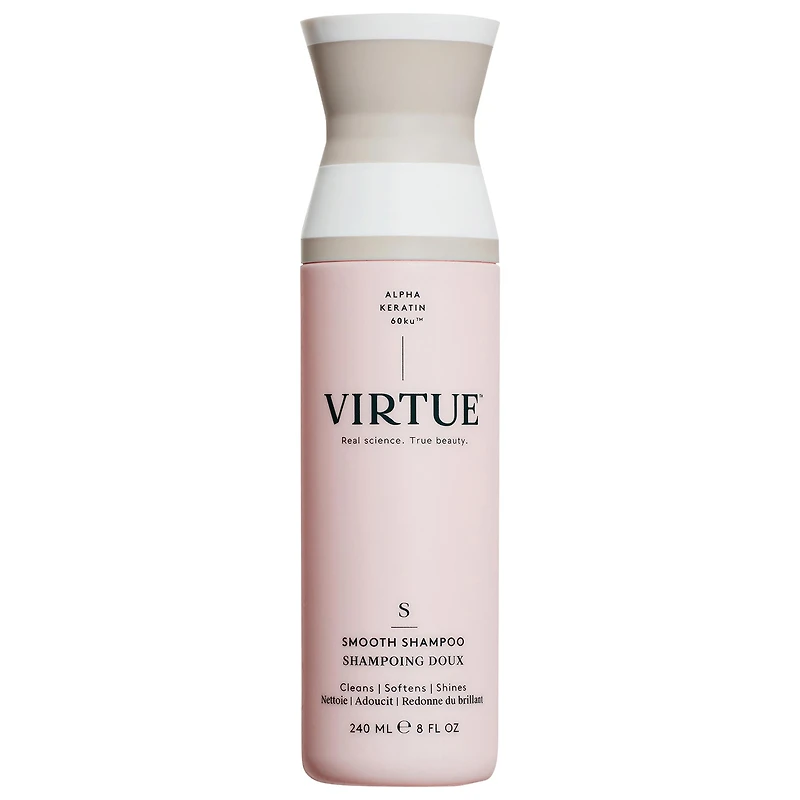 Virtue Smooth Shampoo for Coarse & Textured Hair 8 oz/ 240 mL