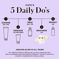 Hydratant avec vitamine C et rétinol