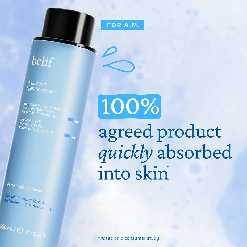 Aqua Bomb Hydrating Toner with Hyaluronic Acid