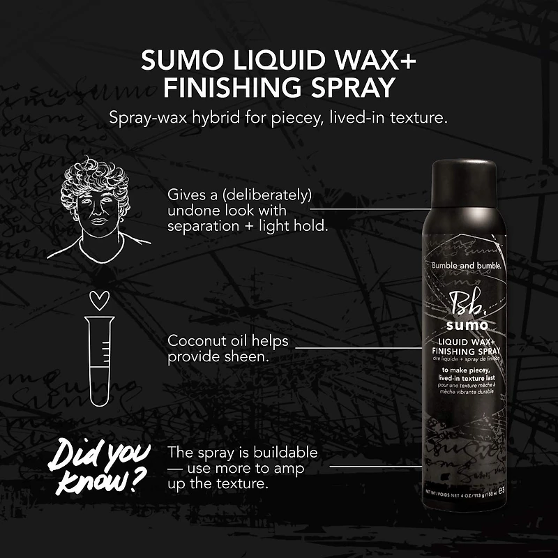 Cire liquide + vaporisateur de finition Sumo