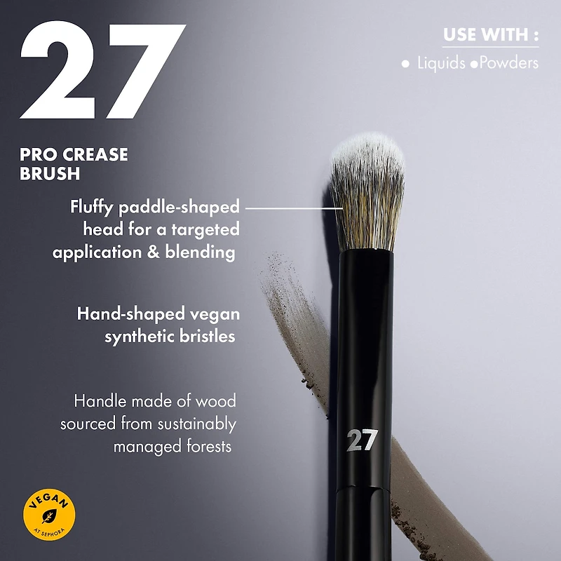 PRO Crease Brush #27