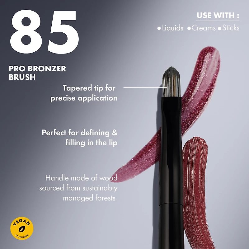 Pinceau à lèvres PRO n°85