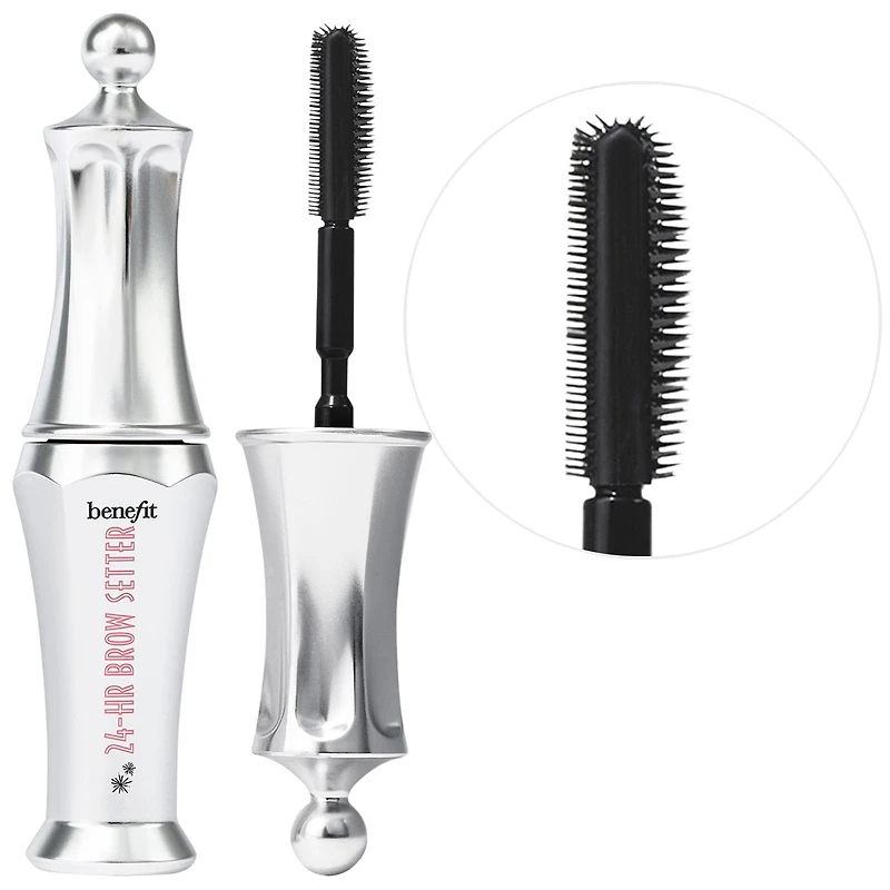 Gel à sourcils transparent 24-HR Brow Setter avec effet laminé