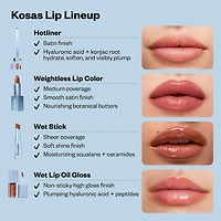 Wet Lip Oil Plumping Peptide Treatment Gloss