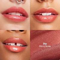 Brillant à lèvres et soin repulpant en huile avec peptides Wet Lip