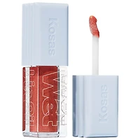Brillant à lèvres et soin repulpant en huile avec peptides Wet Lip