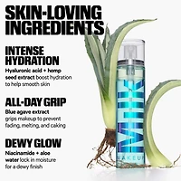 Vaporisateur fixateur lumineux longue tenue Hydro Grip avec acide hyaluronique et niacinamide