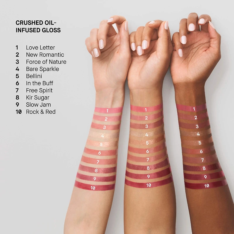 Crushed Oil-Infused Tinted Lip Gloss