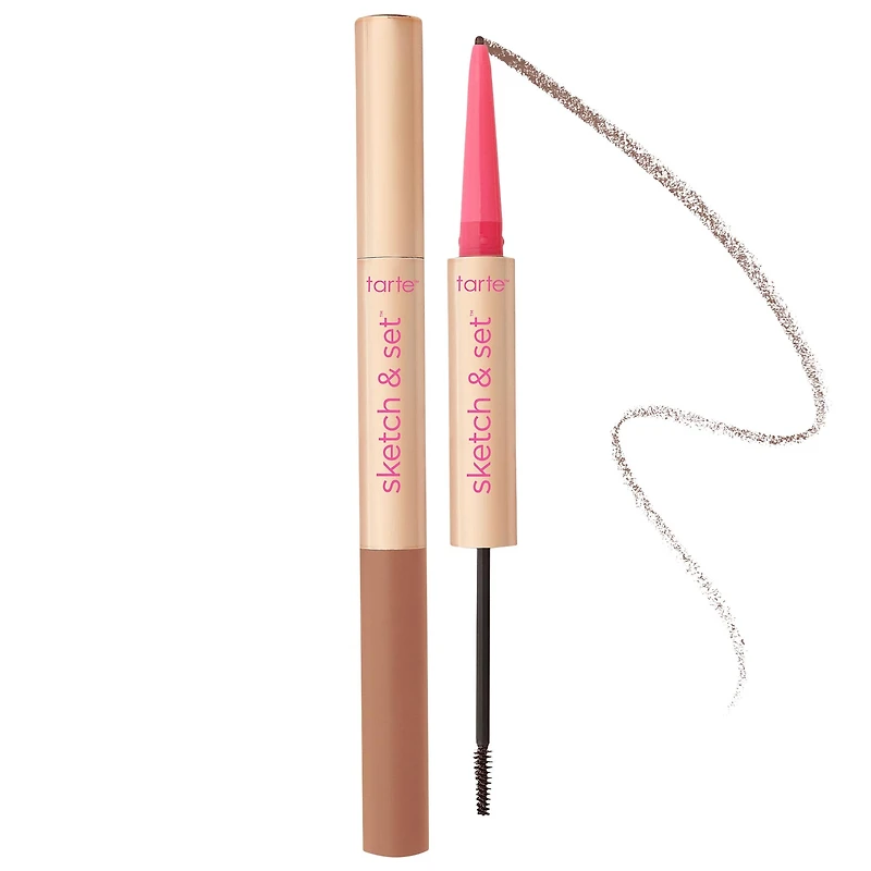 tarte sketch & set™ eyebrow definer pencil tinted gel