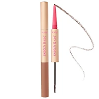 tarte sketch & set™ eyebrow definer pencil tinted gel