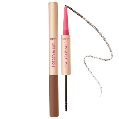 tarte sketch & set™ eyebrow definer pencil tinted gel