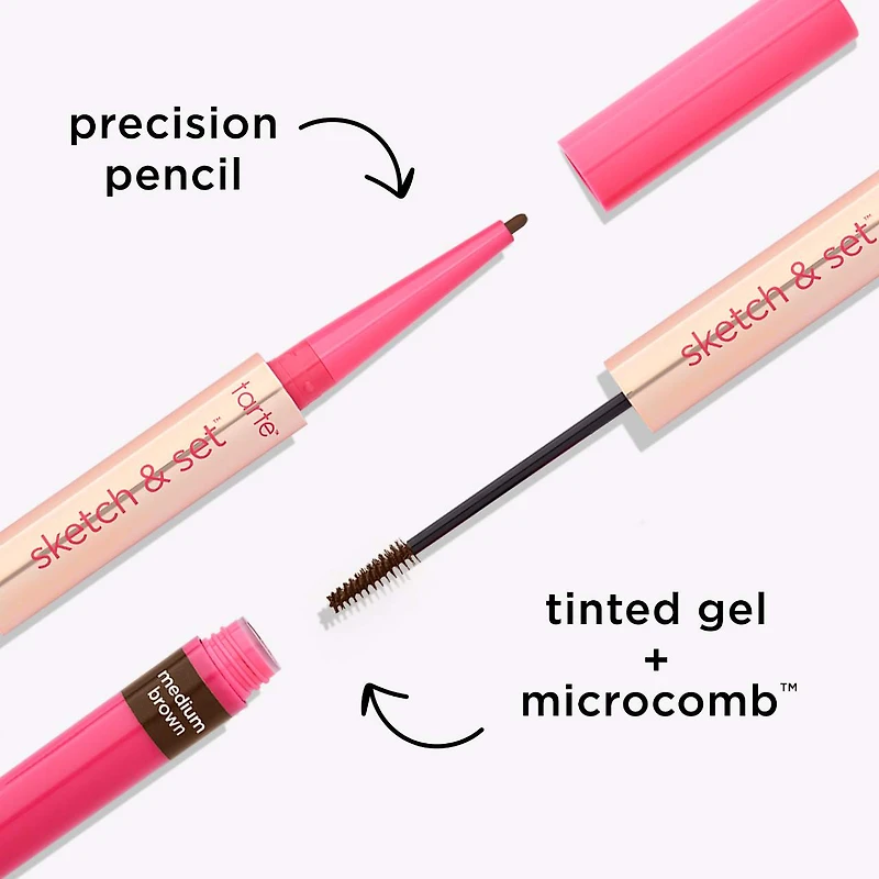 sketch & set™ eyebrow definer pencil tinted gel