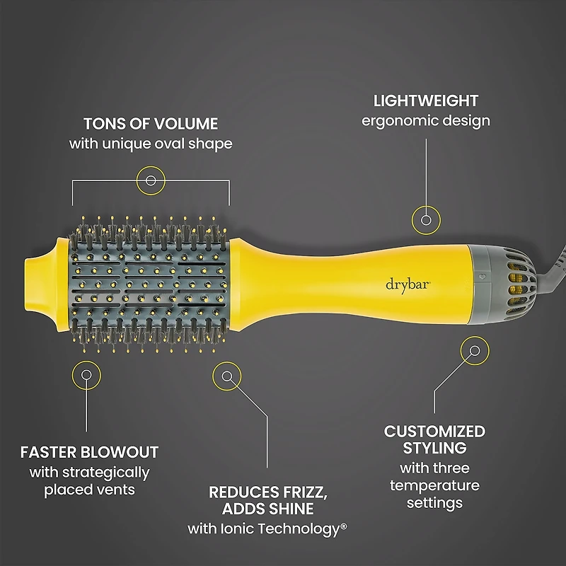 The Double Shot Blow-Dryer Brush