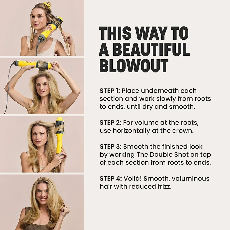 The Double Shot Blow-Dryer Brush